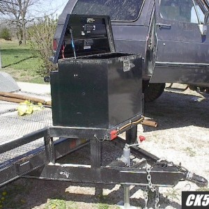 Tounge box installation set-up