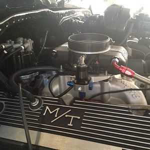 Regulator mounted