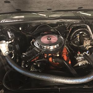 What a difference a pressure washer, numerous cans of brake-leen and tire dressing makes