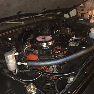 What a difference a pressure washer, numerous cans of brake-leen and tire dressing makes