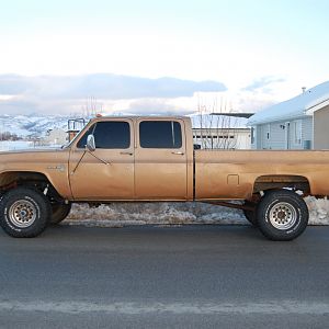 4" lift on 35" BFG AT's
