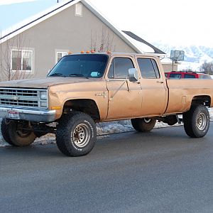K30 4" lift, 35" BFG's
