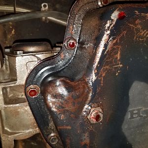 Dented TH400 pan