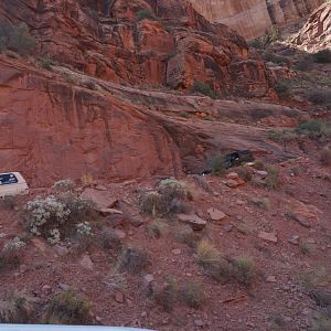 Shafer Trail switchbacks