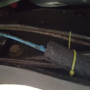 Blown out ARB line