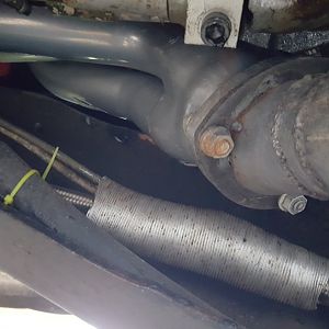 ARB air line heat shielding