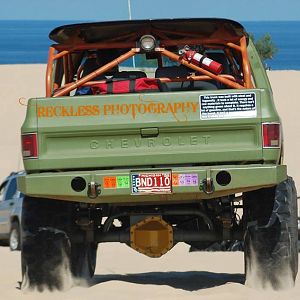 kickin sand