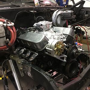 Left side engine