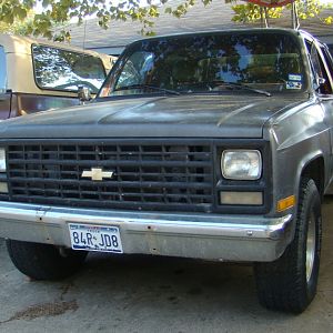 Grill guard gone and new tires