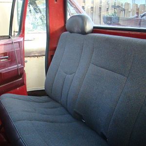 New seats installed 2
