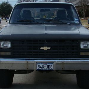 37" tires on a stock 2wd...