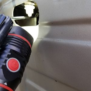 Magnet hole locator