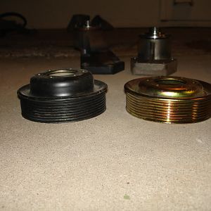 Gold Plated Pulley