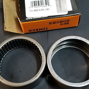 New bearing and old race