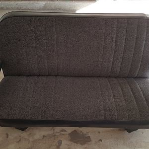 rear seat black