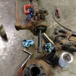 D44 tearing down