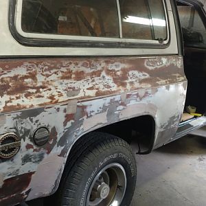 Fiberglass and Bondo