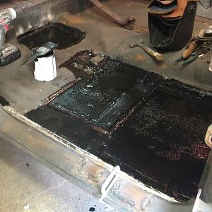 Floors pieced together