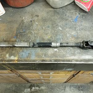 XJ & S10 steering shaft