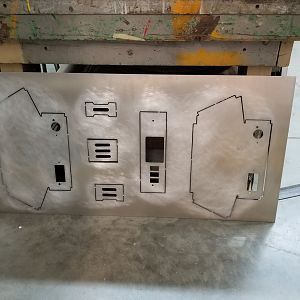 CNC cut pieces