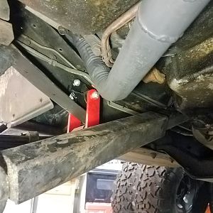 crossover driveshaft