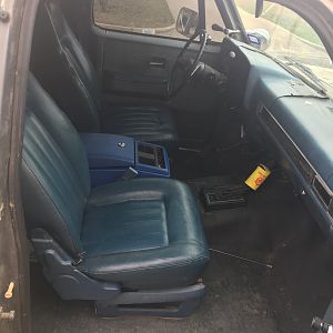 Painted center console