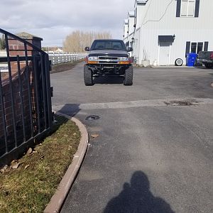 Front distance