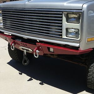 TnA Winch Cradle with side "Wings"
