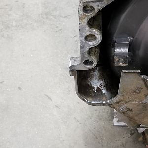 After trimming for header clearance