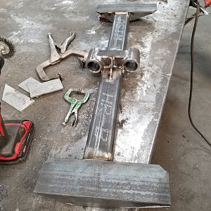 crossmember fab progress