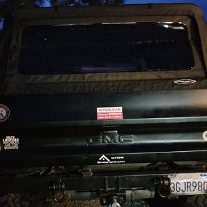 Truck tailgate on k5