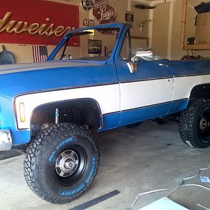 tires mounted