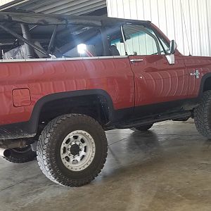 Blazer with the rings off.
