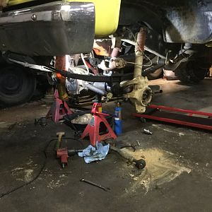 Front end tear down.