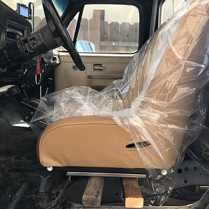 Seats staged