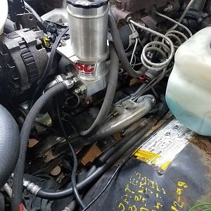 left shock