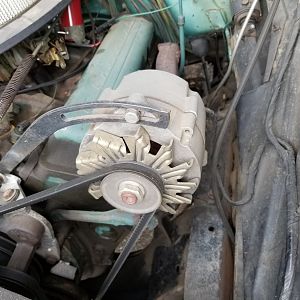 Alternator front