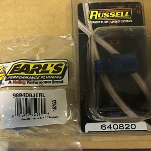 metric-6an sending unit adapters