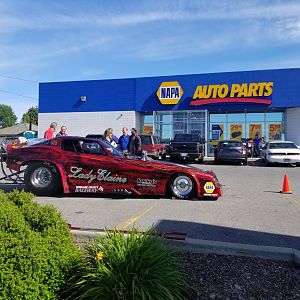 Nitro funny car