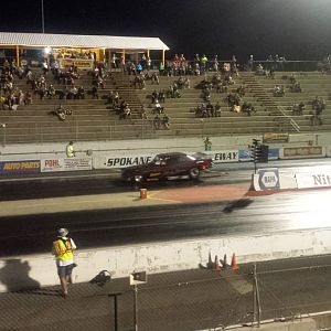Lady Elaine Nova funny car