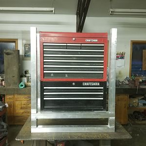 Front mobile tool box