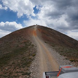 Coming down Red Cone