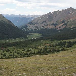 view from Webster Pass