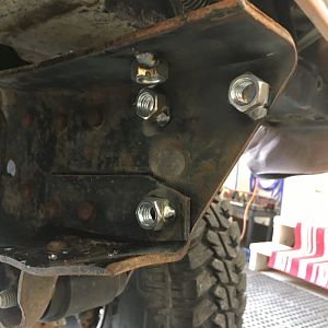bumper attachment points