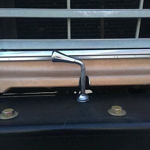 Extended winch handle