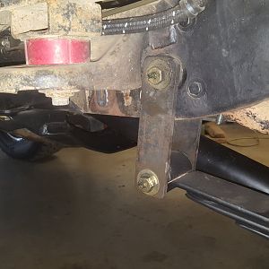 front rear spring mount