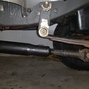 Shackle angle