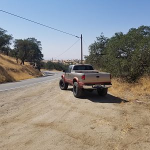 Hills above Bakersfield, CA