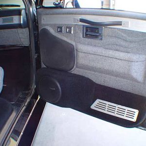 Multiple door speakers