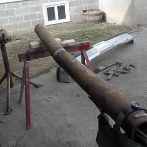 85GMCJD winch bumper drill rod tubing
